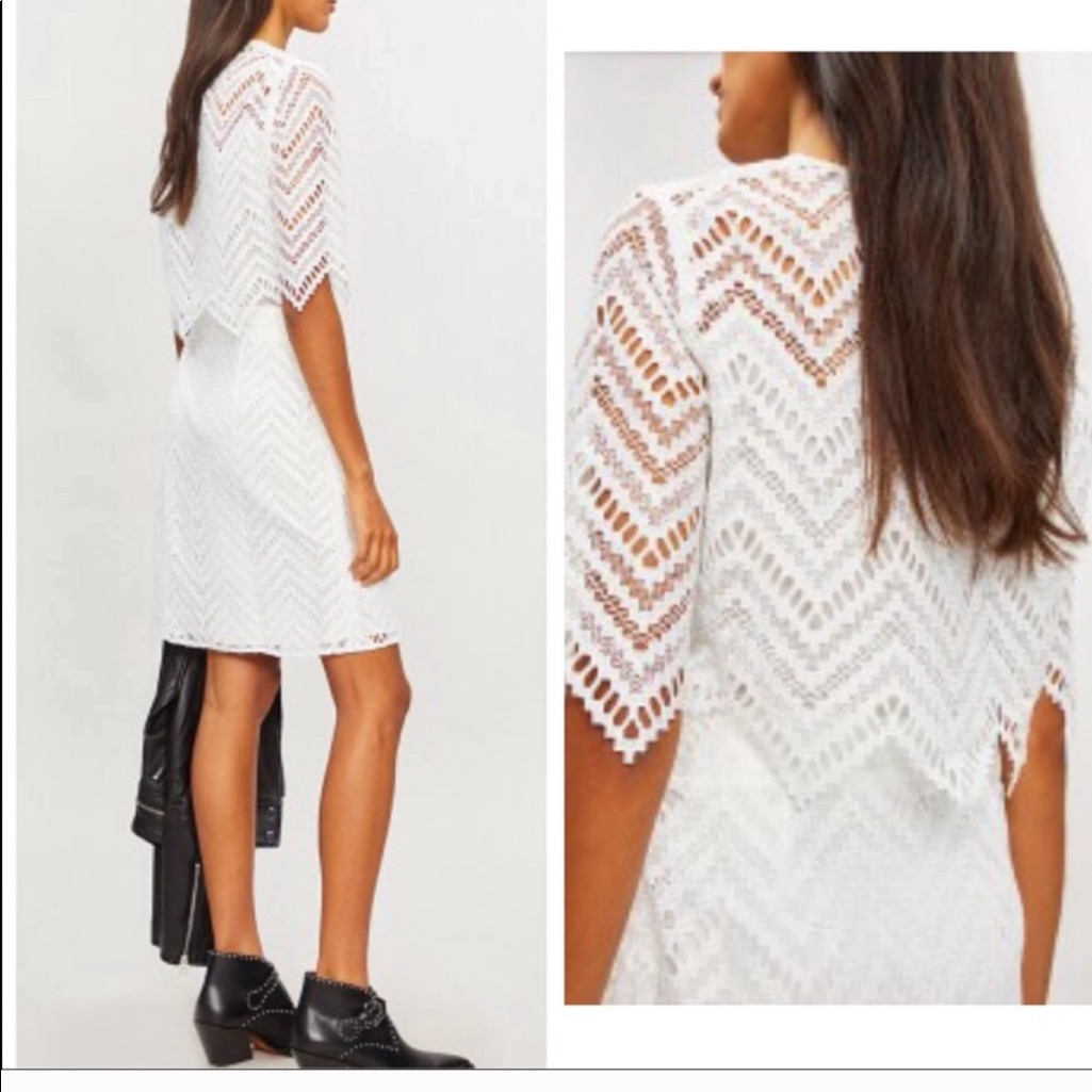Maje Straight Lace Dress- Size 3